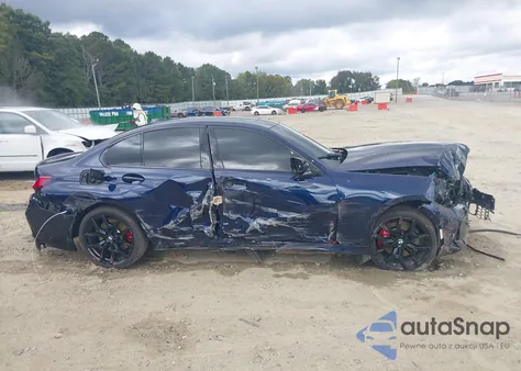 2025 BMW M340I xDrive z USA, uszkodzony, nr VIN 3MW69FT06S8F31448